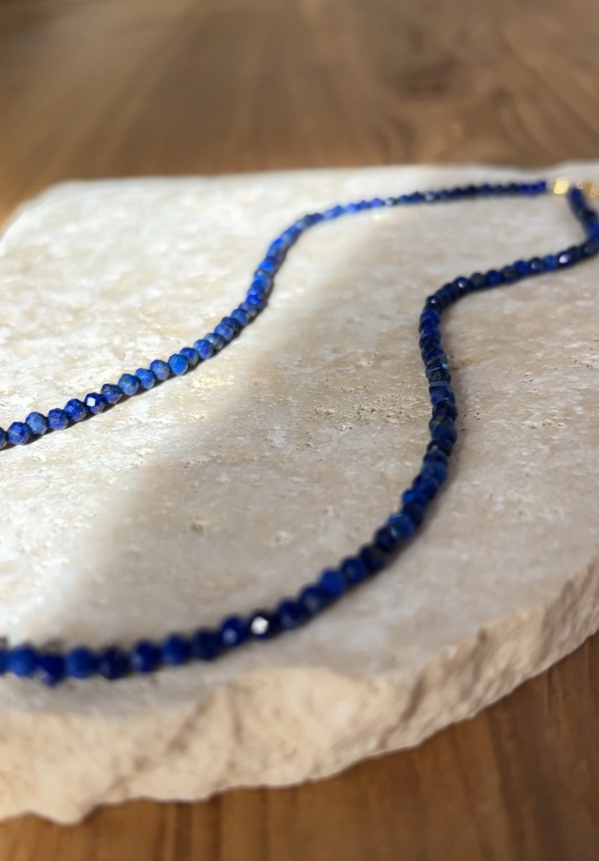 "Azure" Lapis Lazuli Necklace 3mm